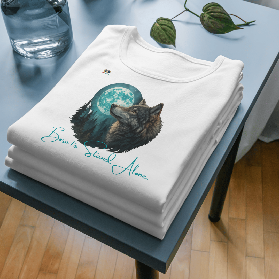 Unisex Oversized Wolf T-Shirt