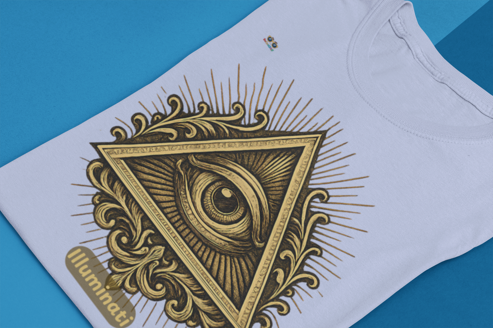 Unisex Oversized Illuminati T-Shirt