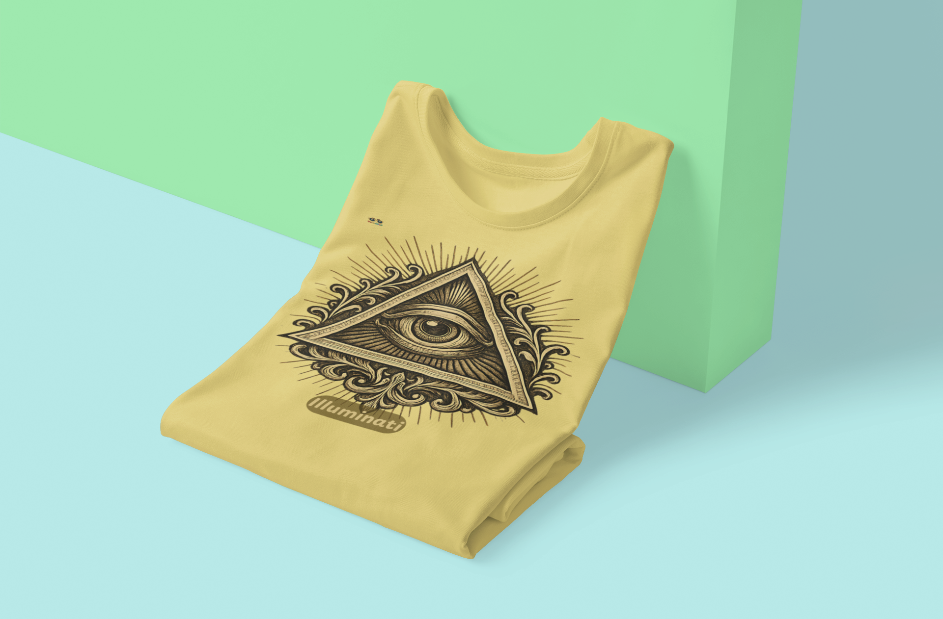 Unisex Oversized Illuminati T-Shirt