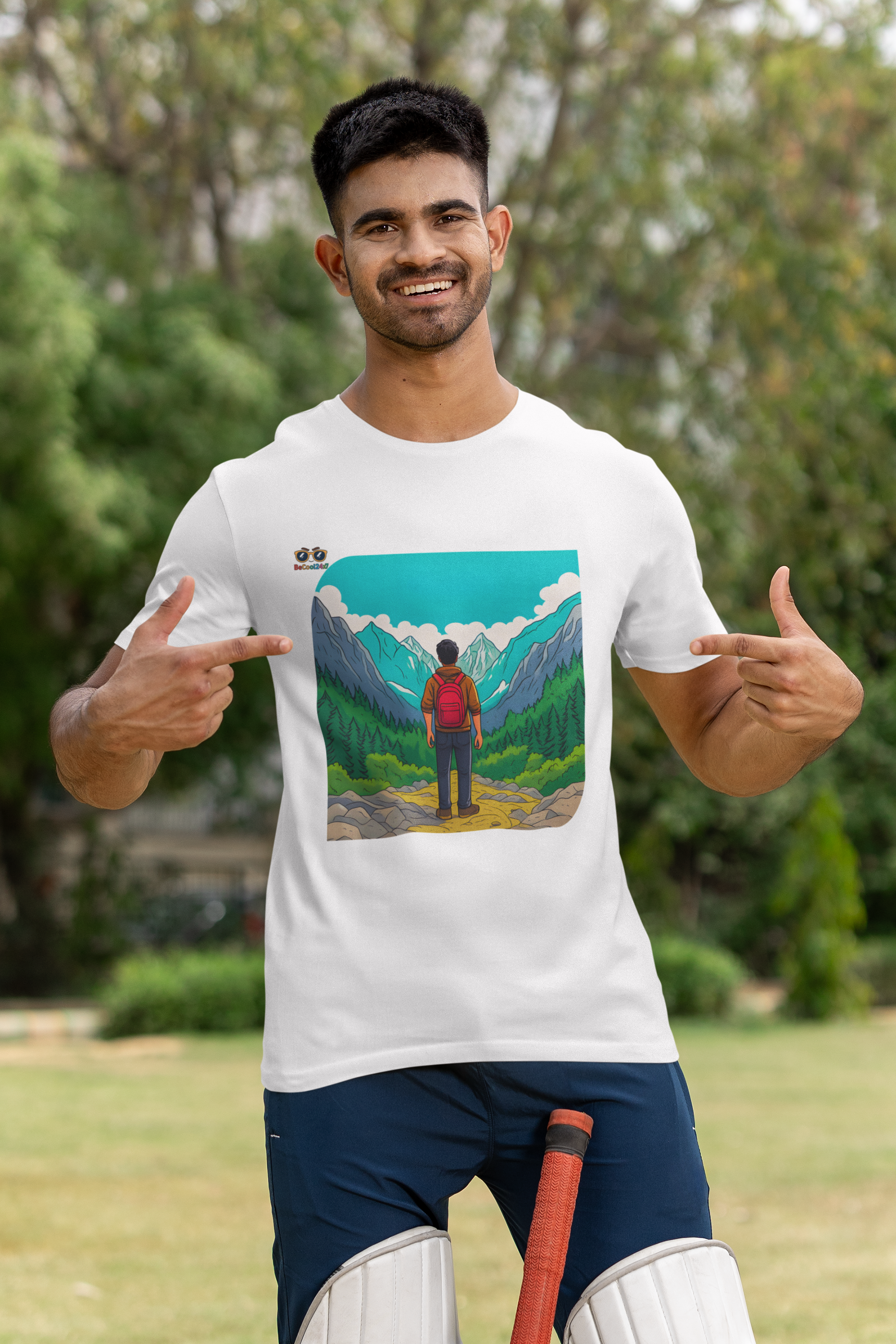 Into the Wild Round Neck T-Shirt